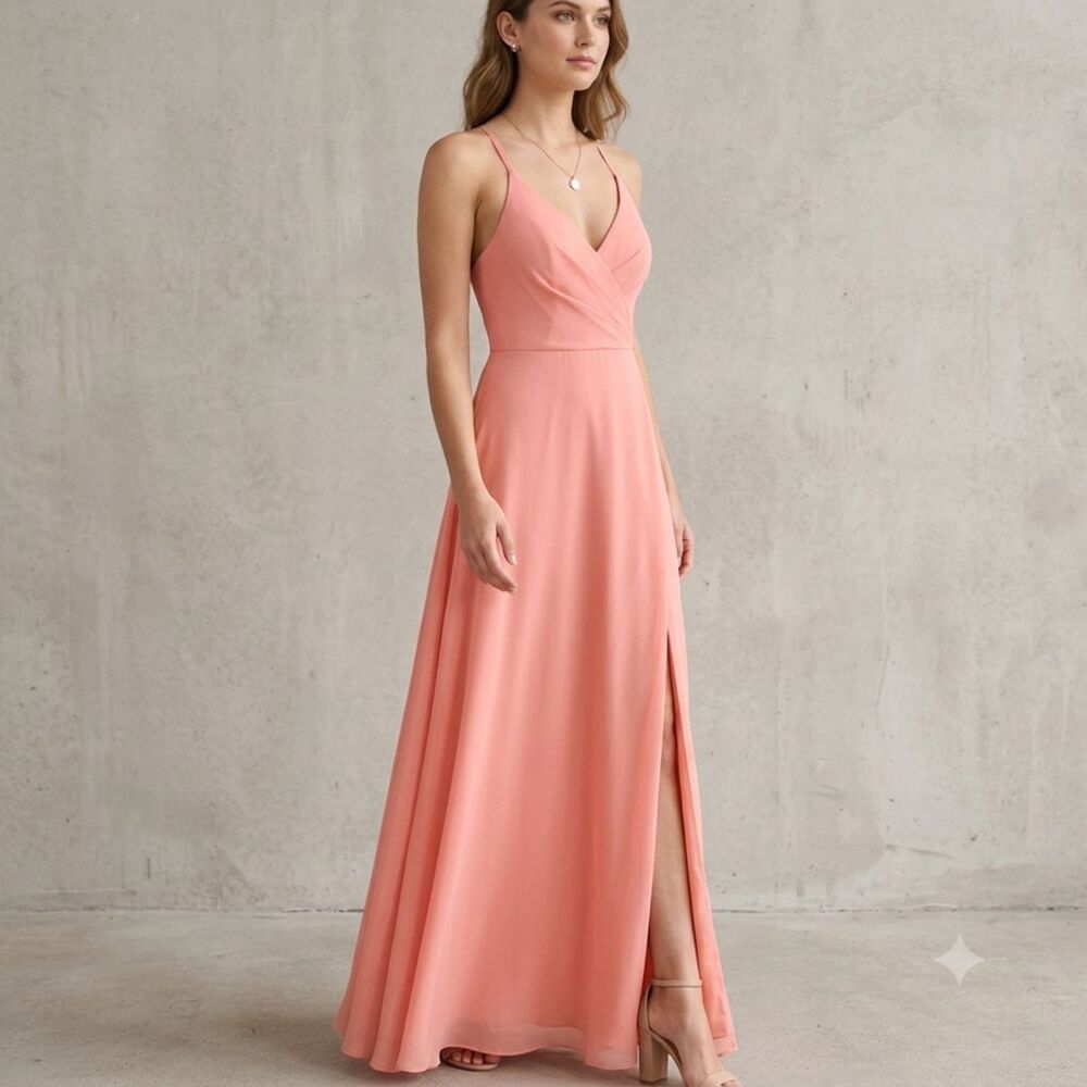 Azazie Women's Coral Dress